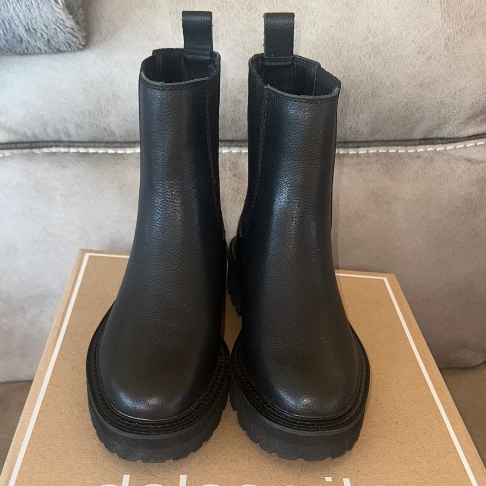Dolce Vita Black Ankle Boots